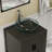 Sharee 24" Single Bathroom Vanity Set With Vessel Sink, Faucet And Drain, Assembly Required-2028967483