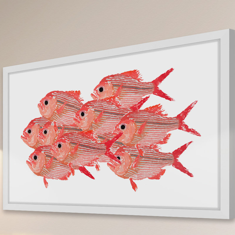 Single Picture Frame Painting, 61cm H x 91cm W x 3.81cm D
