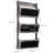 Lillieanna Solid Wood Wall Organizer with Mail Storage-506160861