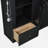 Queen Size Murphy Bed With Storage And LED Light-928834563