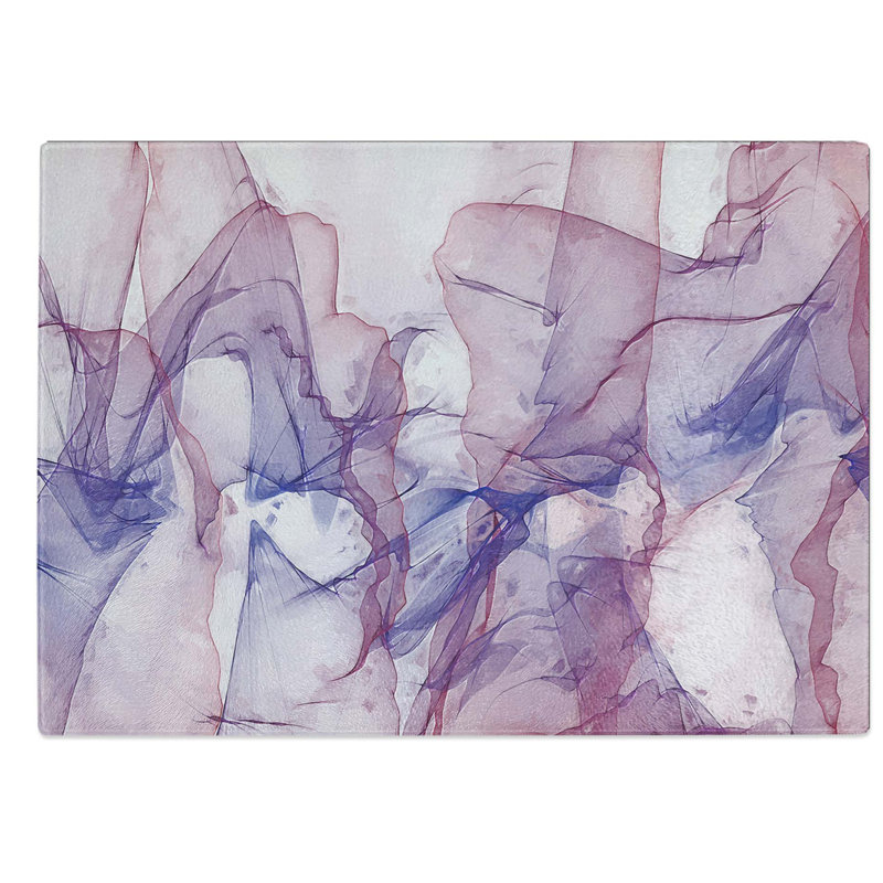 Glass Gentle Movement in Abstract Chopping Board, 39 cm W x 28.5 cm L