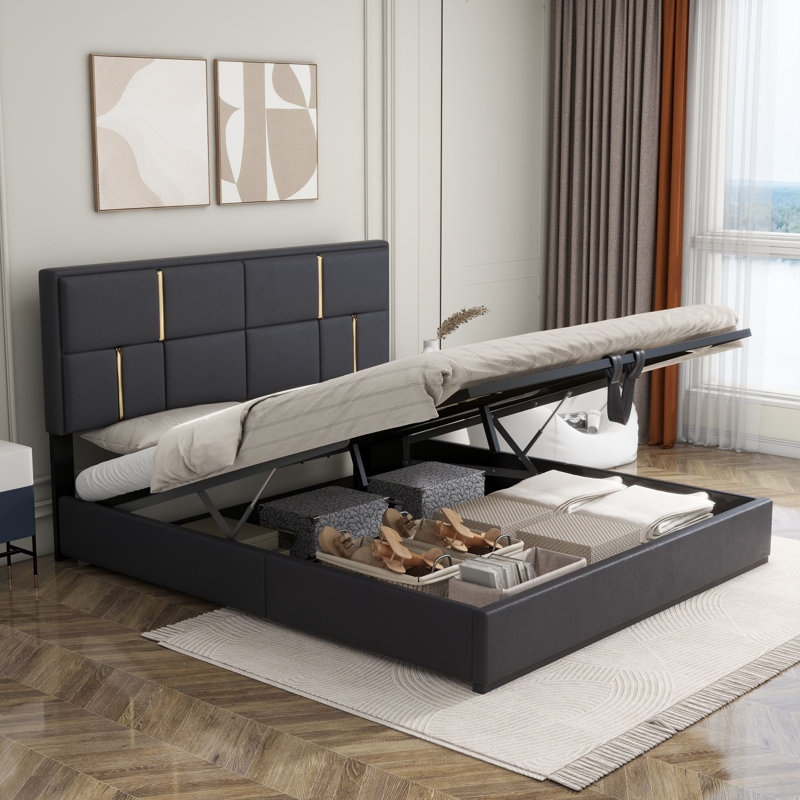 Upholstered Storage Bed