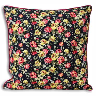 Jessica Floral Square Cushion Cover