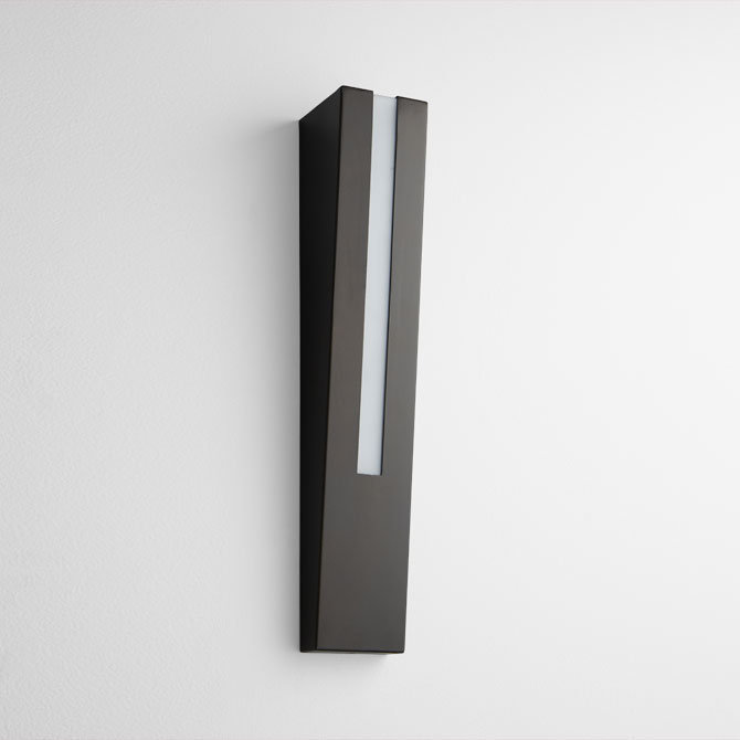 Plafonnier encastré d'extérieur 1 lumière Karme, Bronze huilé