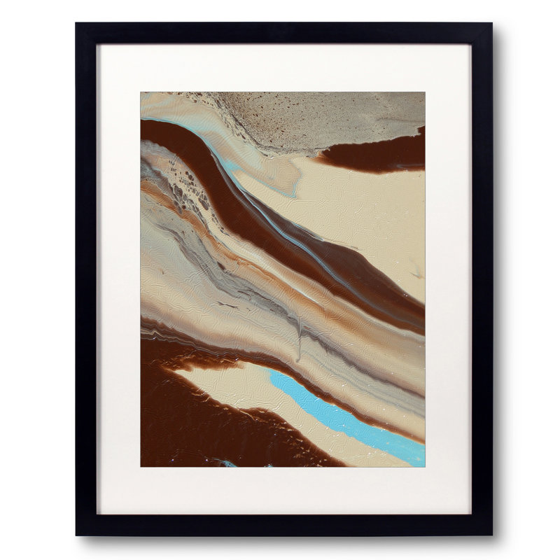 Mother Eath #3 Print by Will Birdwell, Black Framed Paper, 20" H x 16" W