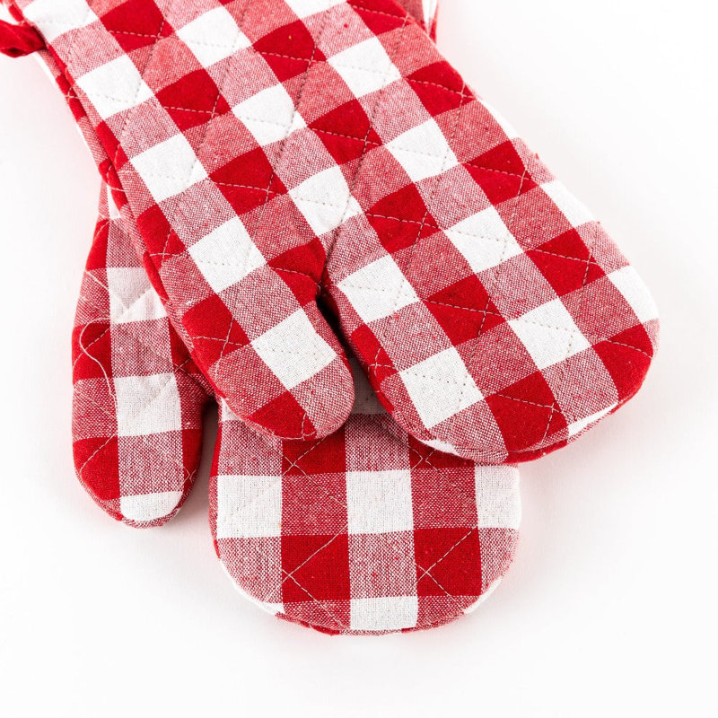 Flato Home Cotton Oven Mitt Set
