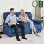 Causeuse inclinable électrique avec console Zero-250878207