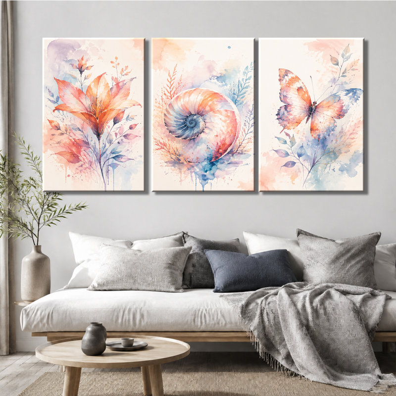 Impression sur toile 3 panneaux, 24 * 36 pouces * 3