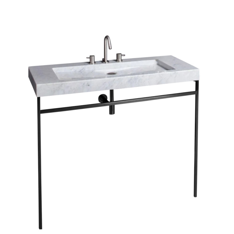 Aquastand Sink Stand Only, Matte Black