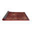 Tapis brun/rouge/beige traditionnel Corrstown-1002265898