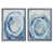 Toile avec cadre gris