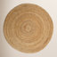 Gage Miramar Tan Hand-Braided Jute Rug