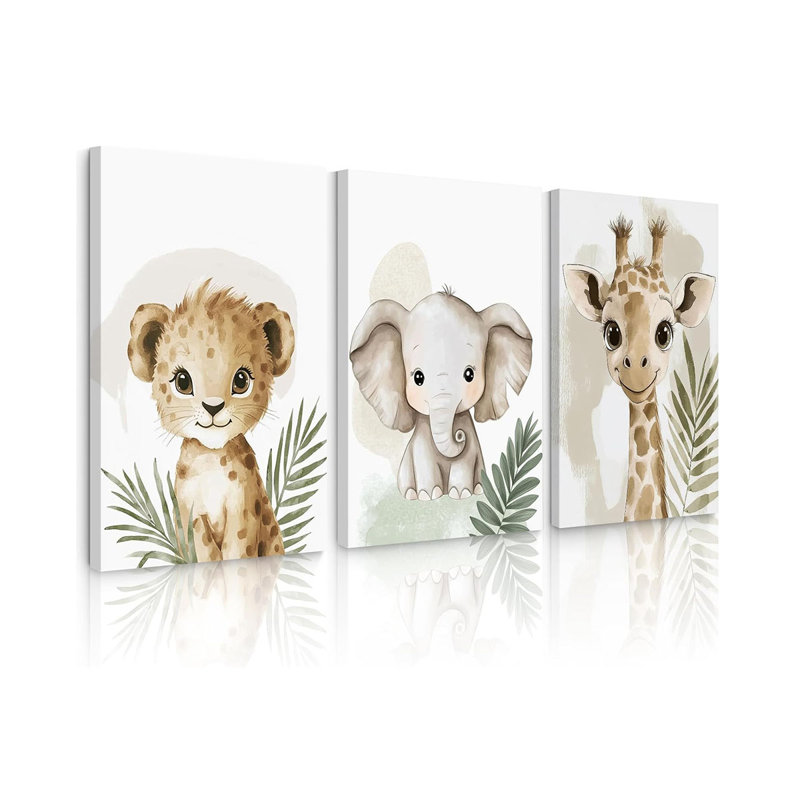 3 Piece Wrapped Canvas Print