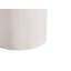 BEREA 40cm Wide Round Solid Colour Pouffe Ottoman with Storage