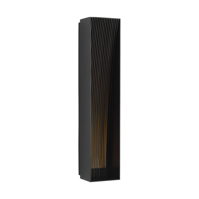 Strum LED Outdoor Sconce, 21.1" H x 4.5" W x 3.8" D
