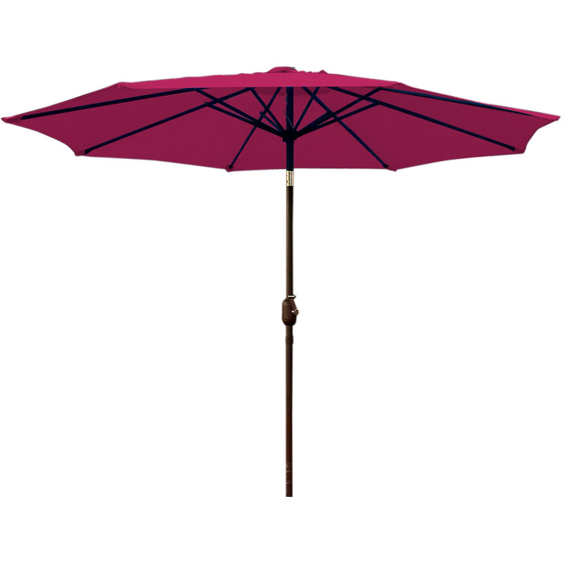 108'' Market Umbrella, Burgundy, Bronze