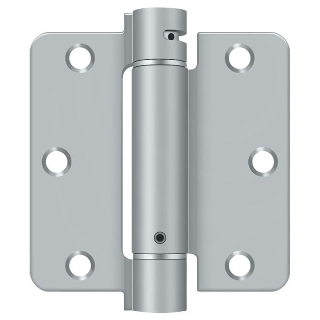 3.5''H x 3.5''W Steel Single Spring Door Hinge Deltana 