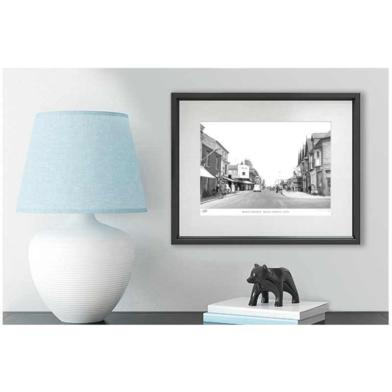 Mablethorpe, High Street C1955 - Single Picture Frame Print, 31.5cm H x 38.8cm W x 2.3cm D
