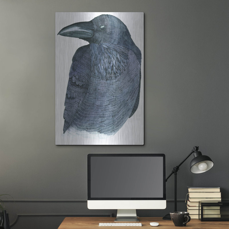 «Raven» par Jeannine Saylor, H 36 po x l 24 po