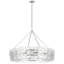 Julie Neill Gianna 36" Ring Chandelier with Clear Glass-648887948-648887944