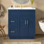 Meuble-lavabo simple de 76 cm (30 po), lavabo en résine, style traditionnel, salle de bain-2063616147-2063616148