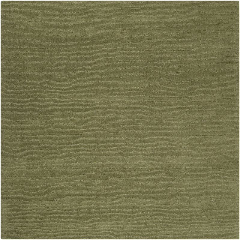 Tapis en laine tissé à la main Crowe, Carré 9 pi 9 po