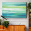 «Above the Blue», reproduction d'art sur toile tendue-389854529