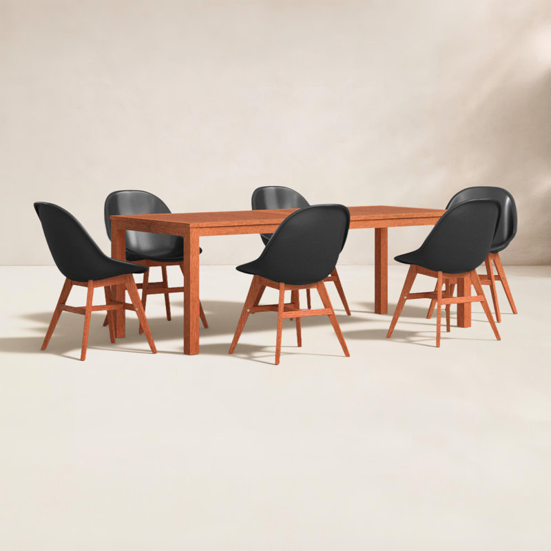Ensemble de salle à manger long Anautica
