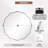 Contemporary Round Wavy Mirror Circle Bathroom Vanity Mirror | Stainless Steel Frame-1024564584-1028065281