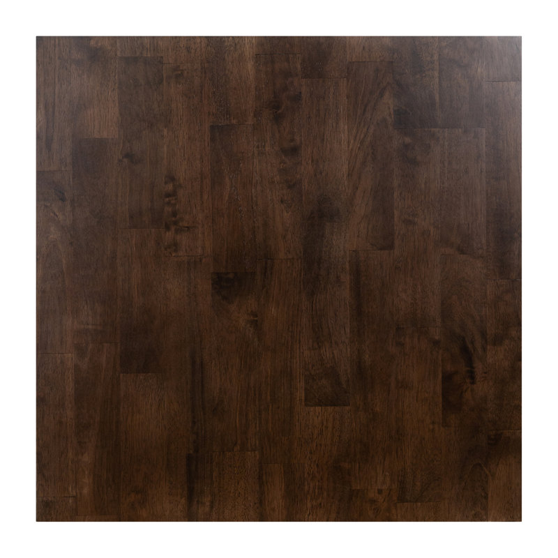 Ensemble de table haute 30 "x 30" avec chaises Bell, Marron foncé