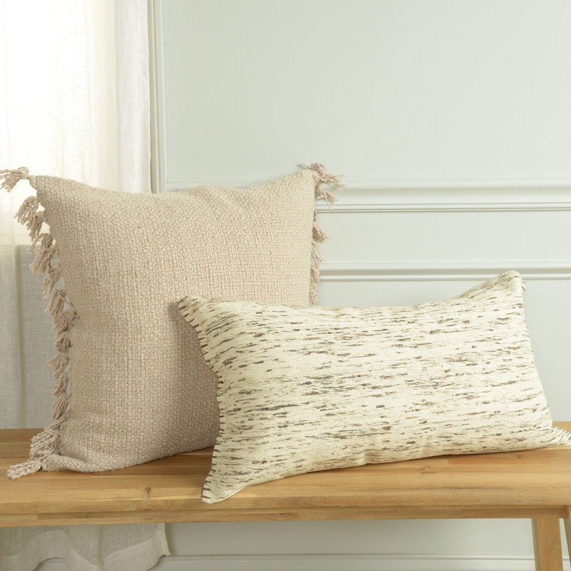 100% Silk Throw Pillow, Polyester