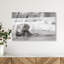 Soaking in Paradise BW II Canvas Fashion Print by Oliver Gal-323077738-323077743