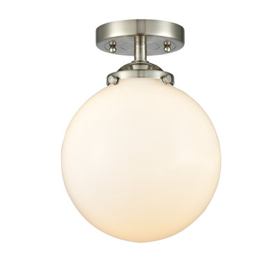 Felica Glass Semi Flush Mount