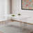 Yaretsy 62'' Rectangular Sintered Stone Dining Table with Double Pedestals