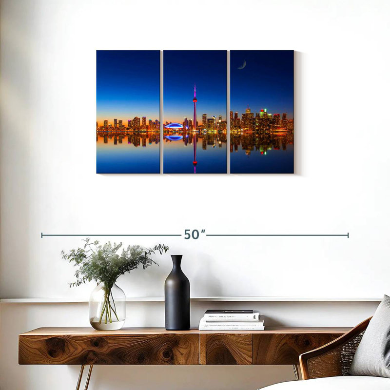 Hannes Toronto City Reflection, H 20 po x l 33 po