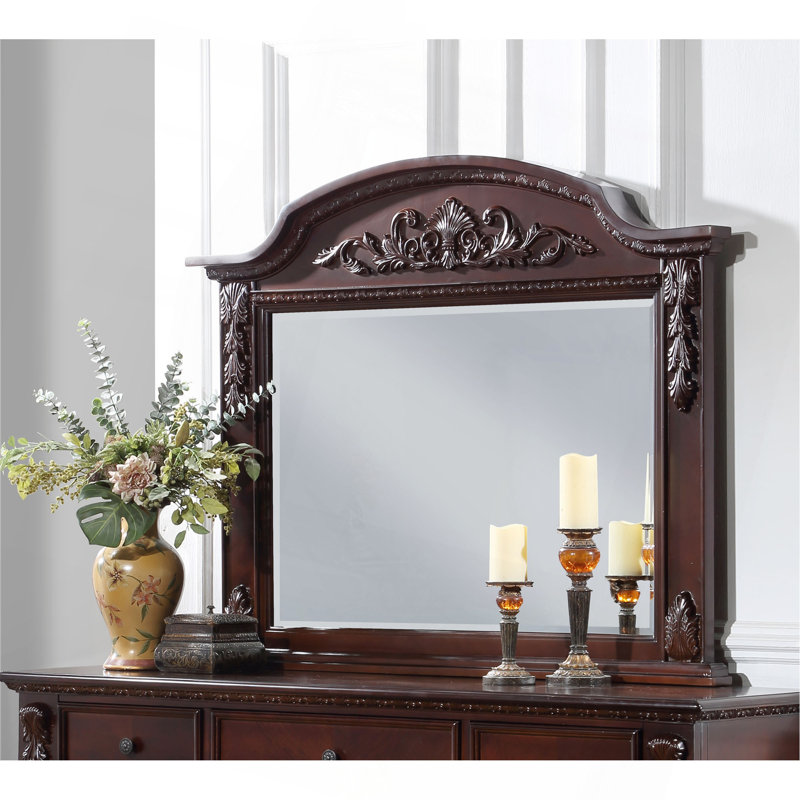 Cherry Framed Mirror