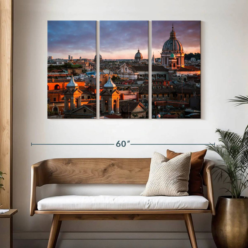 Sireci Rome Twilight, 32" H x 50" W