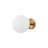 Vintage Copper Wall Lamp, 15 x 15 cm (5.9 x 5.9 inches), Total Height: 9.4 inches | Durable Metal Body, Glass Cap, E14 Socket (Max 15W) | Modern Glam Design, Perfect for Home Decor & Ambient Lighting-219403959-195294277