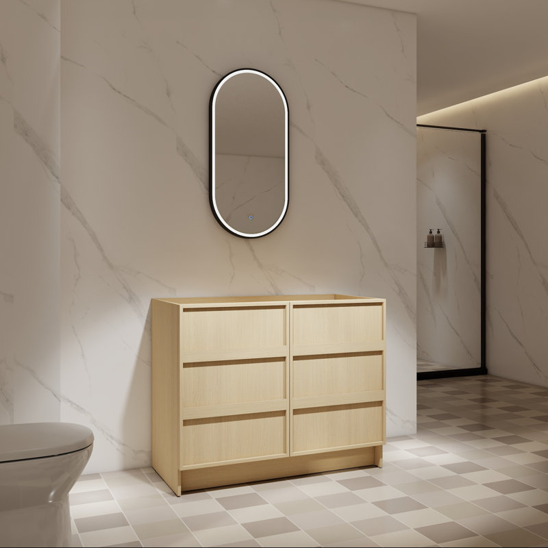 Base de meuble-lavabo 42 po avec portes à fermeture douce, 42"