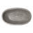 Avalon NativeStone Concrete Freestanding Oval Soaking Bathtub-32504370-17150714