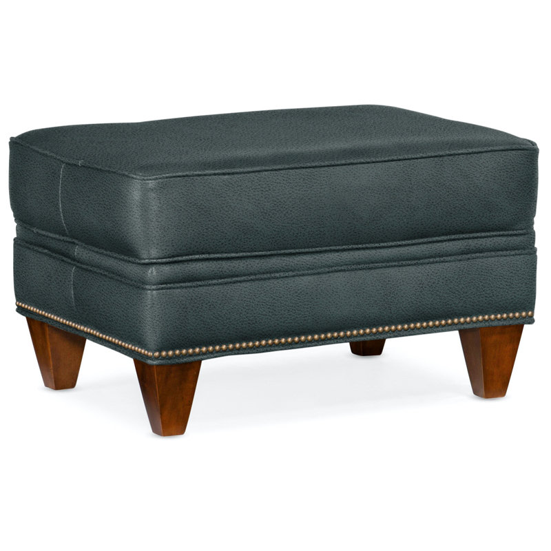 Reddish Ottoman, Natural, New Classiques, Aline Fumo Genuine Leather