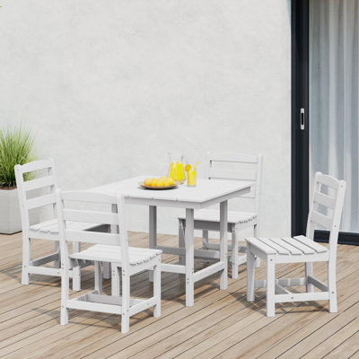 5-Piece Side Chair Dining Set