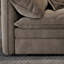 Canapé discret en tissu mat simple-106690922