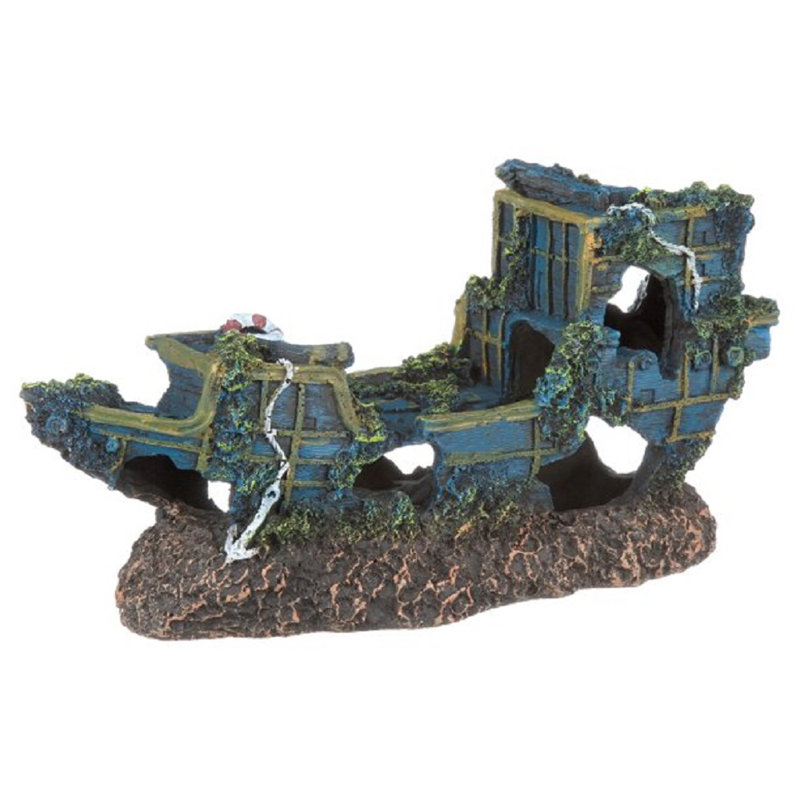  Accessoire de bateau-trésor encastré pour aquariums