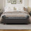 Banc de rangement capitonné 40 po, banc de rangement rembourré avec repose-pieds, banc de fenêtre à accoudoirs roulés-1041794213-1017028339