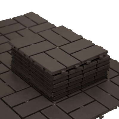 Outdoor Plastic Deck Tile