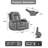 Power Lift Recliner Chair with Massage and Heat, Massage Chair Adjustable Reclining Chair with Side Pockets/USB Port for Elderly for Living Room-935649971