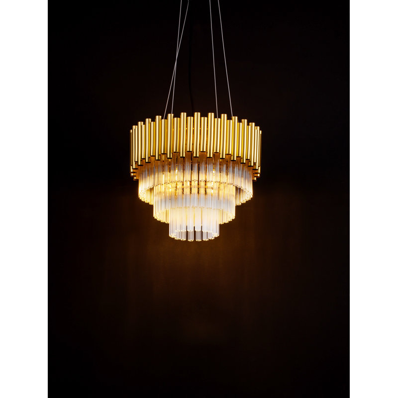 MAGNOLIA 5 - Light Gold Pendant