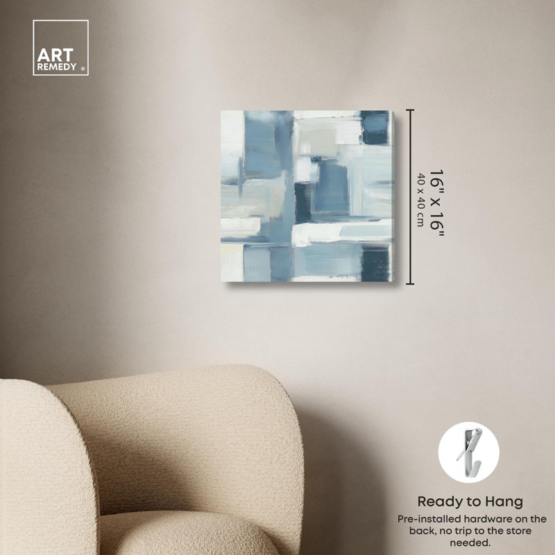 Toile «Driftwood Hues II» par Art Remedy, H 16 po x l 16 po, Toile tendue, Toile tendue
