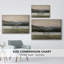 Paysage rétro - CCVXCIV - Toile tendue avec châssis-1207302873-1207395395